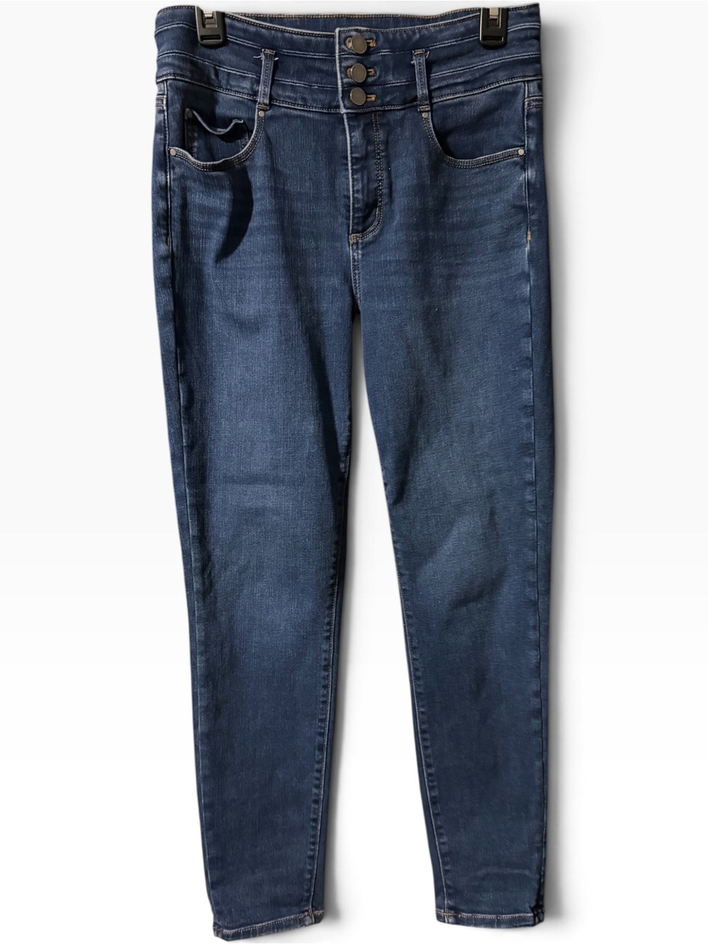 Ann Taylor Curvy Fit The Skinny Jeans Blue Size 8